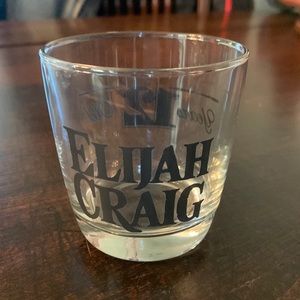 Elijah Craig Bourbon Glass